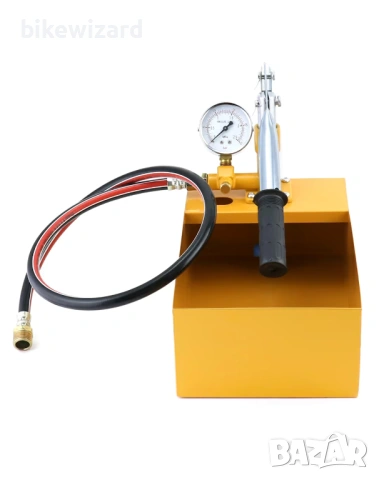 QWORK Ръчна помпа за изпитване на налягане за водопроводни тръби – 25 бара НОВА, снимка 5 - Други инструменти - 53434779