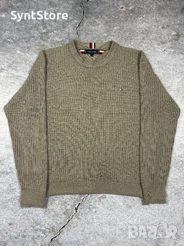 Мъжка блуза Tommy Hilfiger – Вафлена плетка