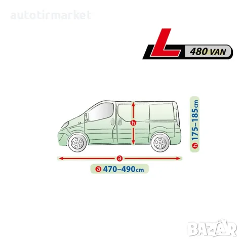 Покривало Kegel серия Mobile размер L480 сиво – 06236, снимка 3 - Аксесоари и консумативи - 56054350