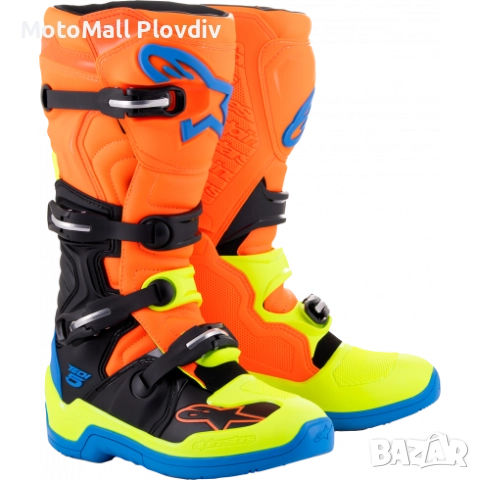 Мотокрос ботуши ALPINESTARS TECH 5, снимка 7 - Аксесоари и консумативи - 51473429