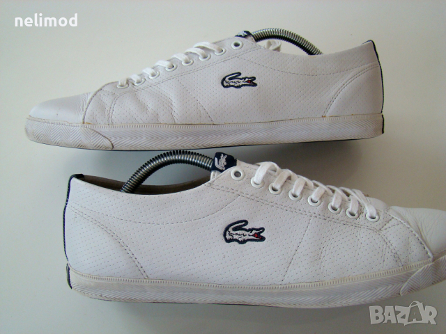 Lacoste original , Разпродажба намалени на 55,00 лв size UК 10 44,5 номер , снимка 7 - Кецове - 36186643