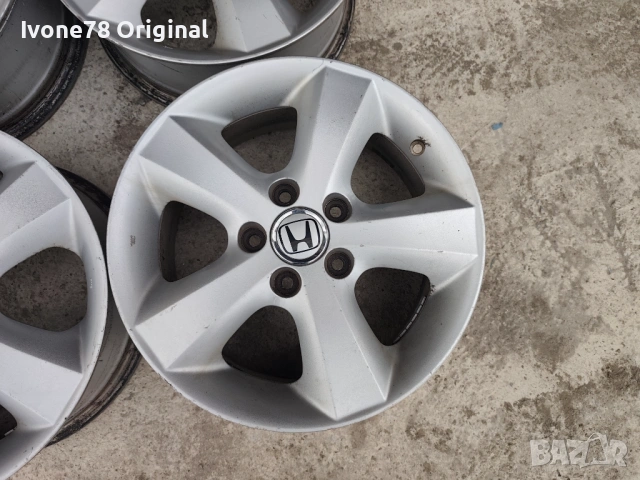 ПРОМОЦИЯ АЛУМИНИЕВИ ДЖАНТИ HONDA 5x114.3 16цола.Отлично състояние., снимка 2 - Гуми и джанти - 53727441