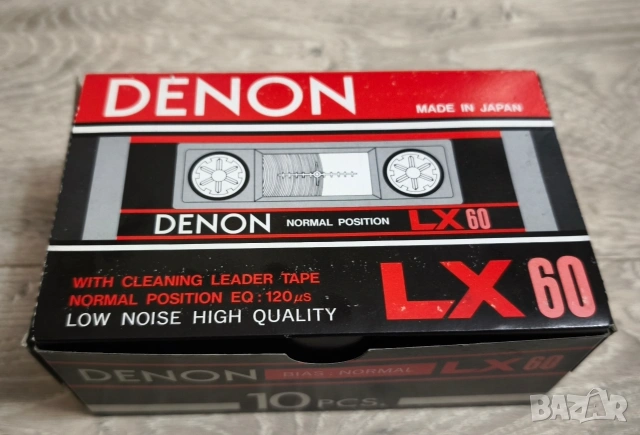Аудио касета Denon, снимка 3 - Аудио касети - 53471077