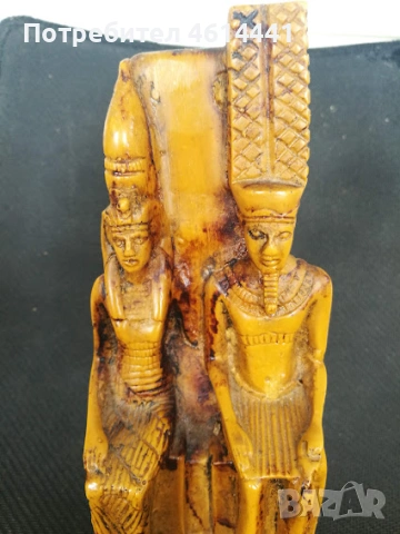 стара статуетка египет, снимка 3 - Антикварни и старинни предмети - 53744076