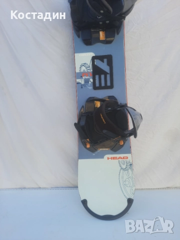 Сноуборд HEAD 147см.   с автомати.   , снимка 3 - Зимни спортове - 52464503