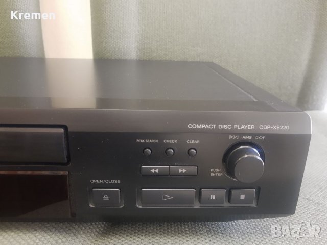 CD SONY CDP-XE220, снимка 8 - Ресийвъри, усилватели, смесителни пултове - 40169404