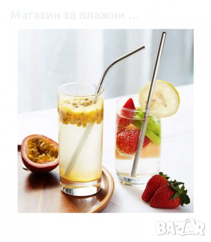 СТОМАНЕНИ СЛАМКИ В КОМПЛЕКТ ОТ 4 ИЛИ 12 БРОЯ - код 3000, снимка 3 - Прибори за хранене, готвене и сервиране - 34140296