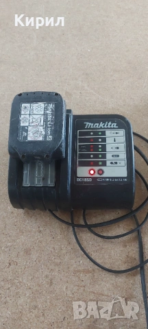 Ударен винтоверт Макита и зарядно, снимка 5 - Винтоверти - 53291111