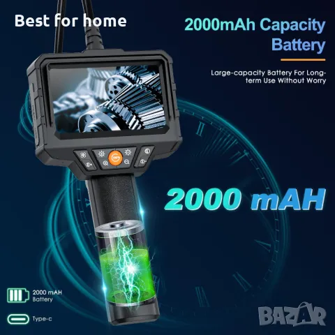 Ендоскопска камера със светлина, снимка 6 - Камери - 49585955