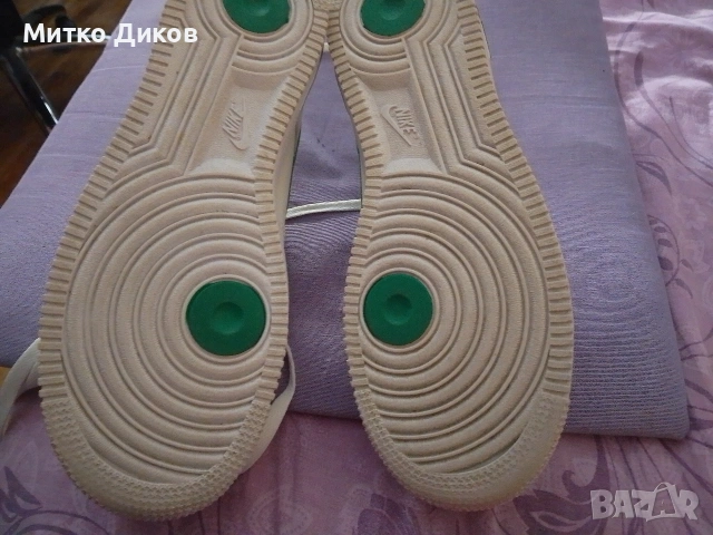 Nike Air Force 1. маркови женски маратонки естествена кожа #40.5 стелка 26 см, снимка 6 - Маратонки - 53801390