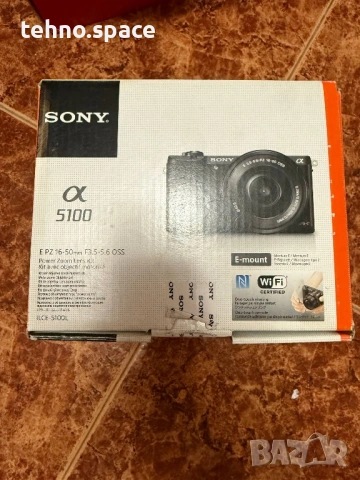 Sony a5100 пълен комплект, снимка 15 - Фотоапарати - 53576402