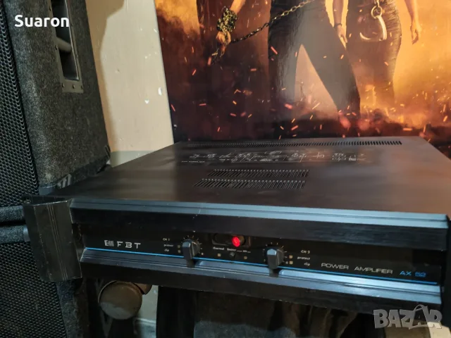 FBT - AX52 Power amplifier италианско стъпало , снимка 5 - Ресийвъри, усилватели, смесителни пултове - 55753203