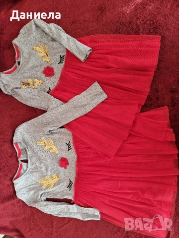 Коледни рокли 104 и 116 р-р