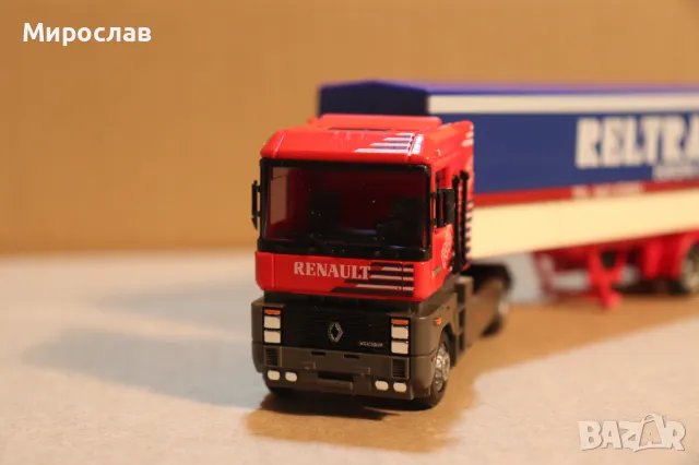 AMW 1:87 H0 RENAULT MAGNUM КАМИОН TIR МОДЕЛ ВЛЕКАЧ, снимка 3 - Колекции - 49923873