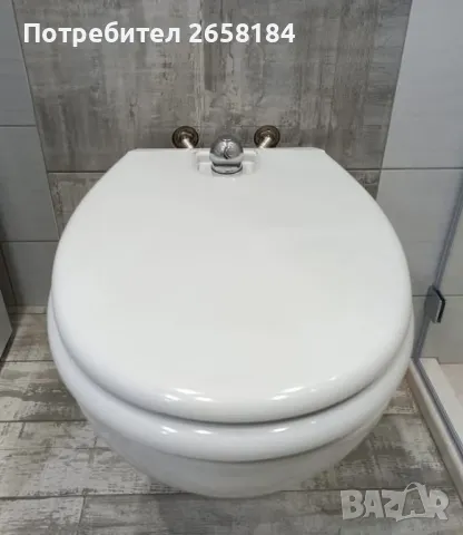 Резервен капак за седалка-биде с вграден смесител, италианска., снимка 5 - Други стоки за дома - 49769439