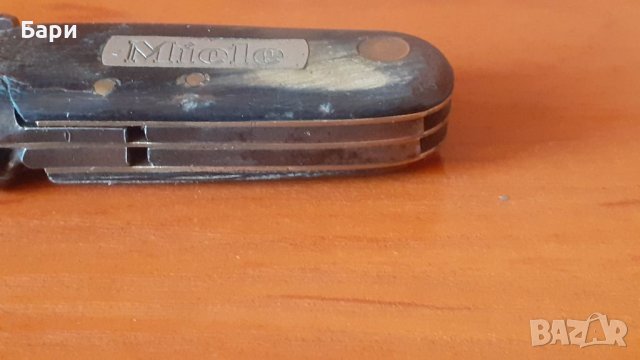  Стар сгъваем джобен нож Alcoso Solingen Germany - Miele , снимка 4 - Колекции - 40898071