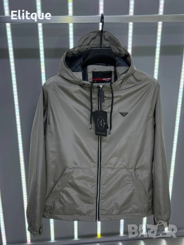 мъжки якета/ ветровки на едро клас оригинал prada