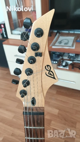 Електрическа китара Arkane A66 BLK 6 струни, снимка 6 - Друга електроника - 53139021