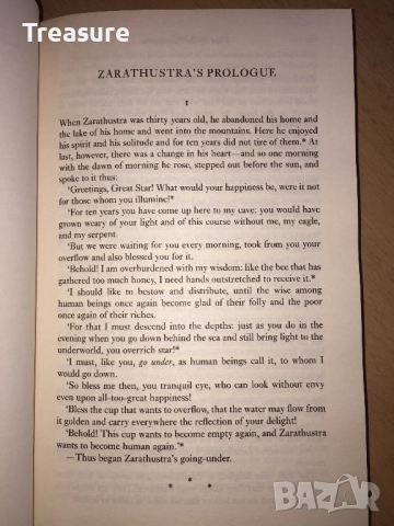 Thus Spoke Zarathustra - Friedrich Nietzsche, снимка 17 - Специализирана литература - 38650600