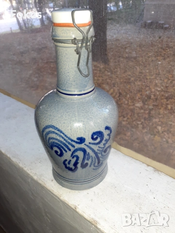 Голяма бутилка керамика