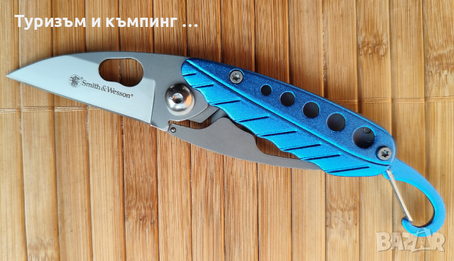 Джобен нож Smith & Wesson, снимка 5 - Ножове - 37393206