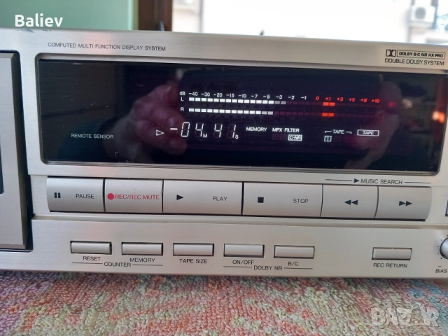 DENON DRM-710 3 HEAD CASSETTE DECK , снимка 7 - Декове - 53114072