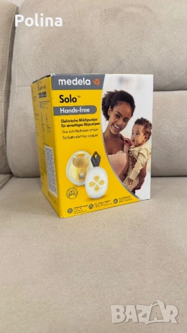Eлектрическа помпа за кърма Medela Solo Hands-Free Двуфазна, снимка 2 - Помпи за кърма - 53369588