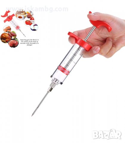 СПРИНЦОВКА ЗА МАРИНОВАНЕ НА МЕСА - код 2020, снимка 4 - Аксесоари за кухня - 33965173