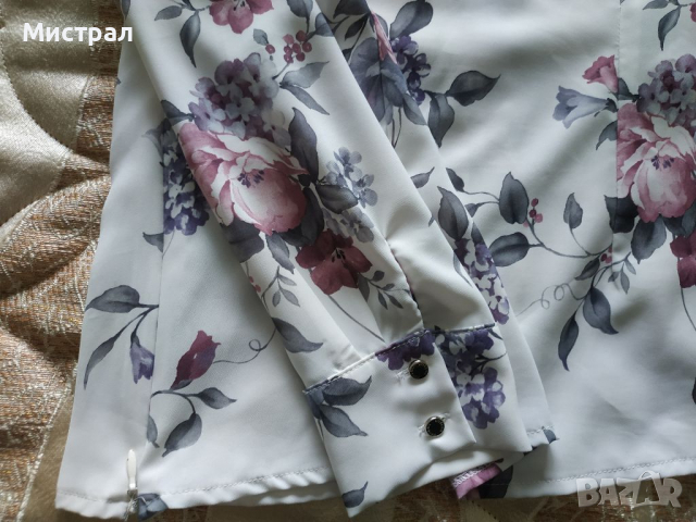 Супер елегантна дамска блуза, снимка 4 - Ризи - 36329036