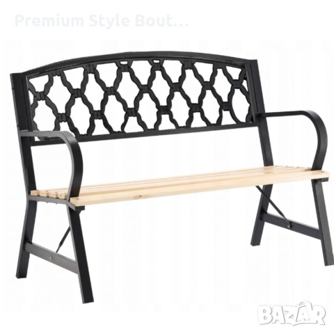 Елегантна градинска пейка – стил и комфорт за вашата градина, снимка 4 - Градински мебели, декорация  - 53836856