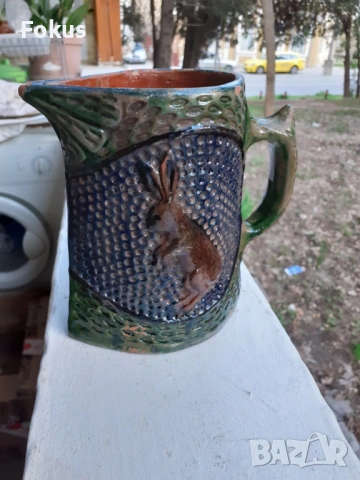 СТАРА КАНА ЧАША ТРОЯНСКА КЕРАМИКА