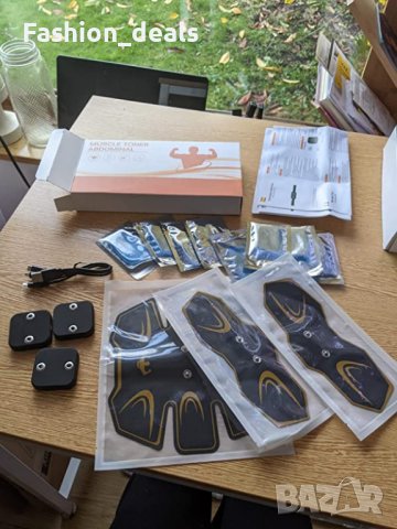 Нов Мускулен стимулатор Тренажор за коремни мускули EMS уред, снимка 8 - Други - 40242456