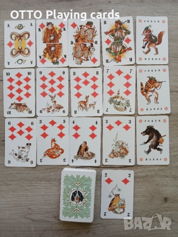 Стари карти за игра, снимка 4 - Карти за игра - 51896196