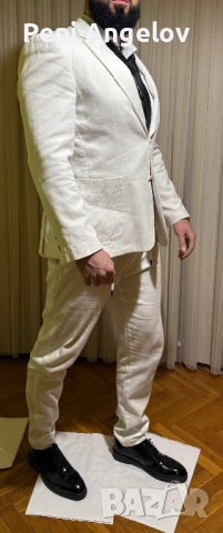 Елегантни мъжки костюми + официални обувки – абитуриентски, неразличими от нови 👔