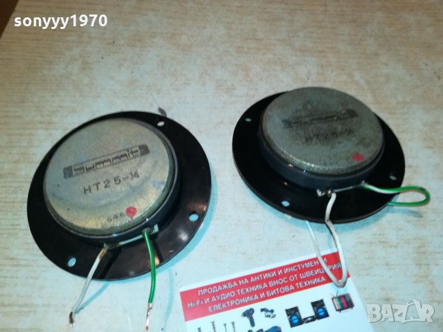 summit ht25-1/4 вч говорители 2бр 10,5см 1202222011, снимка 16 - Тонколони - 35767636