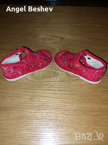 Бебешки пантофи тип сандал, номер 22-23, снимка 3 - Бебешки обувки - 51274287