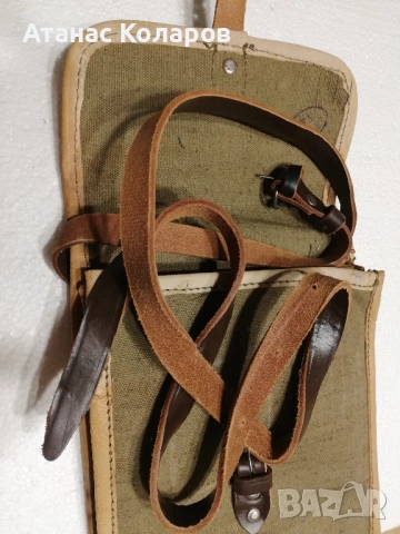 Командирска полева чанта, снимка 4 - Антикварни и старинни предмети - 53530981