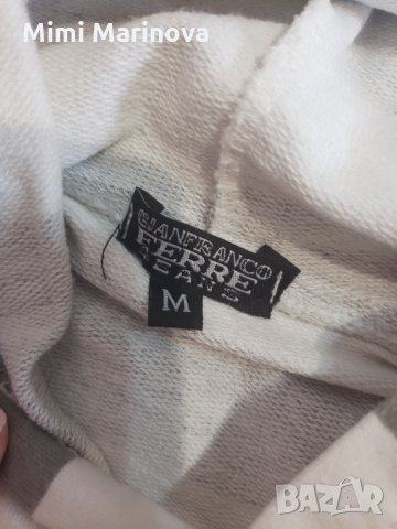 Памучен Суитшърт блуза с дълъг ръкав Ferre, снимка 3 - Блузи с дълъг ръкав и пуловери - 35704556