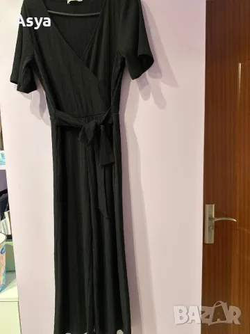 Черен дамски гащеризон , снимка 5 - Гащеризони - 49958724