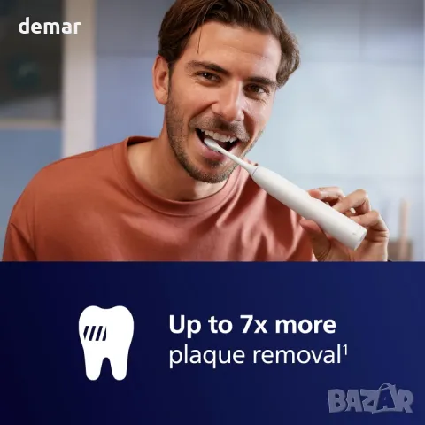 Електрическа четка за зъби Philips Sonicare 5500, 2 бр,модел HX7119/01, снимка 2 - Други - 47545408