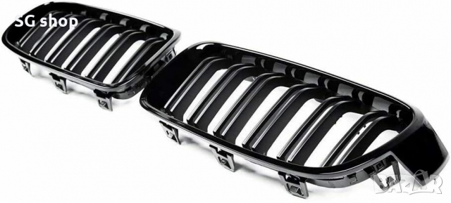 Бъбреци Решетки За БМВ BMW F30 F31 Черен Гланц Лак М3 Тип След 2012, снимка 8 - Аксесоари и консумативи - 36125427