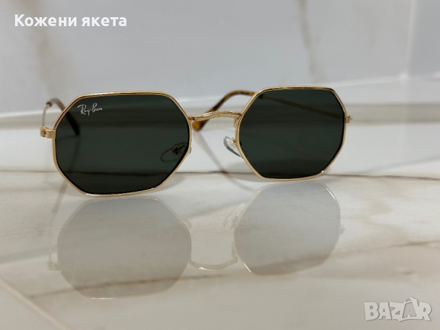 Осмоъгълни octagonal слънчеви очила Ray Ban, снимка 2 - Слънчеви и диоптрични очила - 44734779