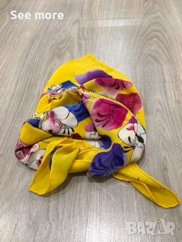 DIDDL шал коприна, снимка 4 - Шалове - 53836804