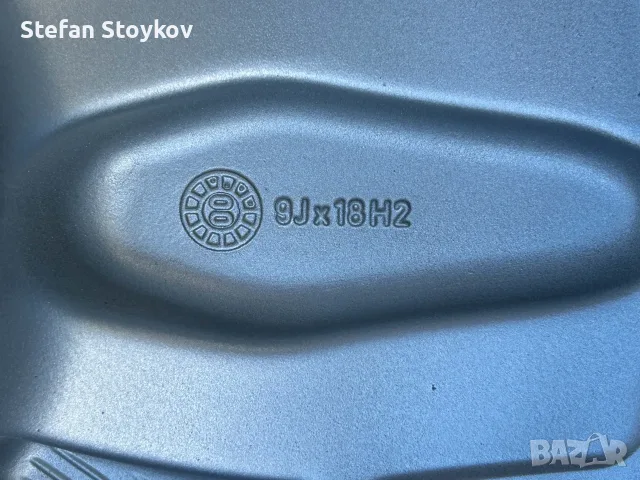 AMG Monoblock АМГ Моноблок 8+9x18 Mercedes Мерцедес r107 w116 w123 w124 r129 w140 w210 r170, снимка 15 - Гуми и джанти - 56076533