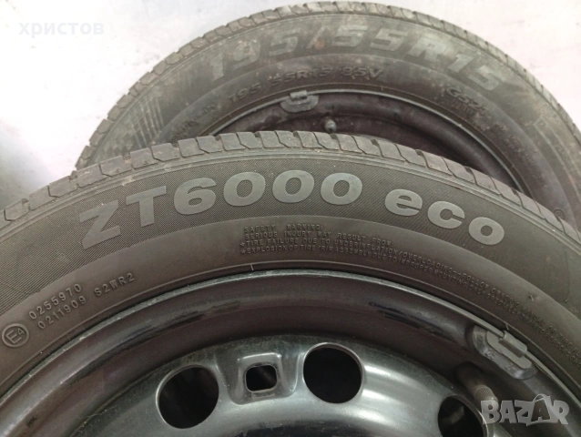 Продавам железни джанти 5х100 с Летни гуми Дот 2022 година, снимка 3 - Гуми и джанти - 53519250