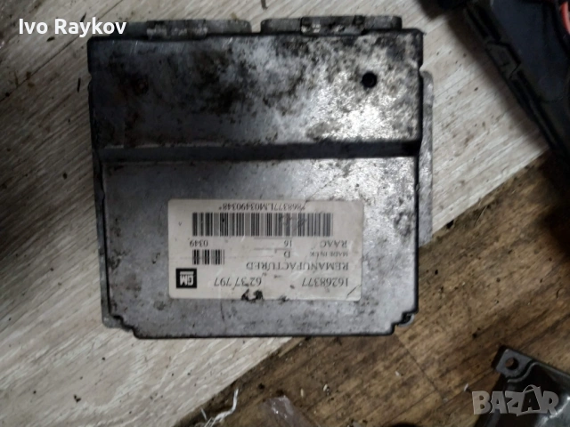 ECU Компютър Двигател Opel Astra G 1.6 , X16SZ , 16268377 , 62 37 797