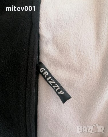 Двуцветен eлек полар Grizzly GAUSTA черно-бежово 150887, снимка 4 - Елеци - 39131238