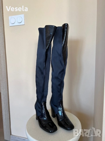 Дамски ботуши - тип чорап, снимка 2 - Дамски ботуши - 53637761