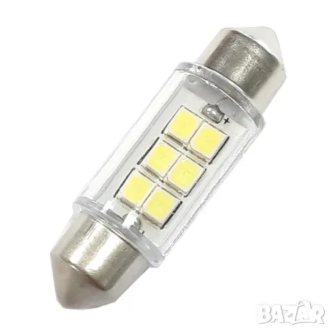 LED крушки 12V 6 SMD 2 броя, снимка 2 - Аксесоари и консумативи - 55865043