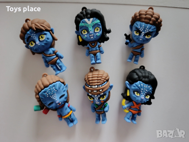 Лот 6 броя фигурки Аватар Avatar Нови